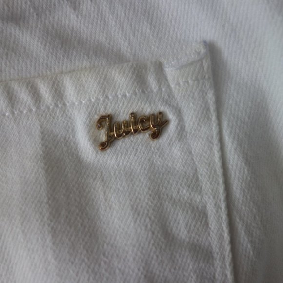Juicy Couture Size 27 CH 165/66A White Skinny Jeans - Picture 9 of 10